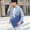 New Stylish Solid Color Laptop Bag Simple Versatile Business Laptop Bag Briefcase