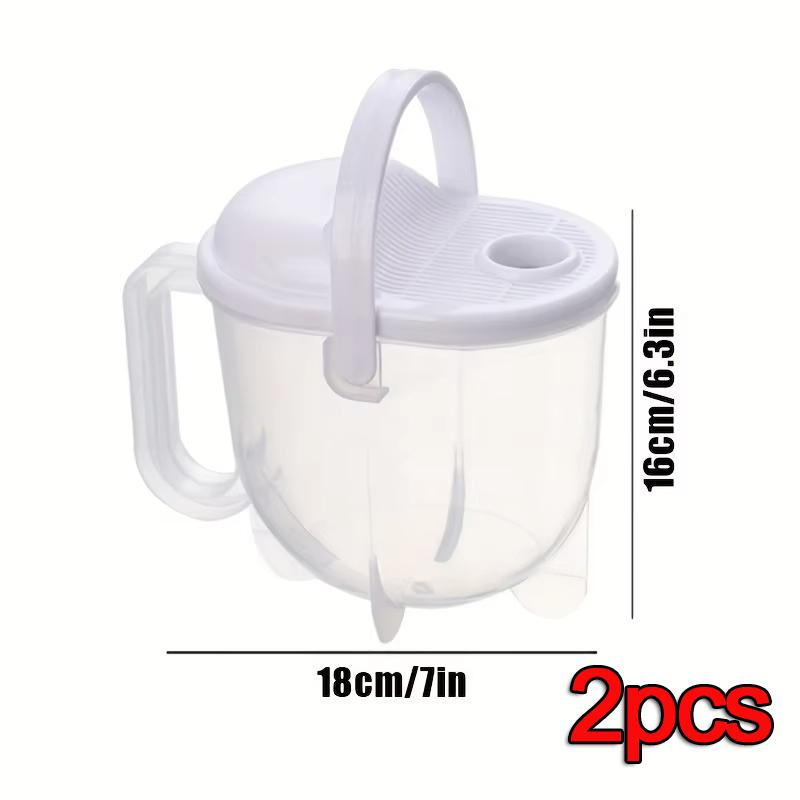 1/2 шт. Портативная креативная быстрая мойка, устройство для мытья риса, рис из многофункциональной пластиковой мойки, кухонные принадлежности для мытья риса