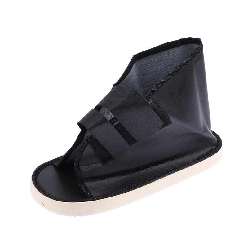 Противоскользящие плоские литые ботинки для ходьбы, дышащая защита для ног, восстановление после перелома, ортопедические опоры для ног