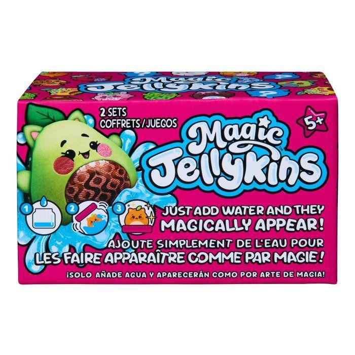 Pack de 2 Peluches Surprises Magic Jellykins - a Faire Grandir dans l'Eau - SPIN MASTER - A partir de 5 ans
