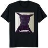 Evil Larry Cat Printed T-shirt Men Women Anime Lover Funny Casual Loose Harajuku Short Sleeve Summer Round Neck T-shirt
