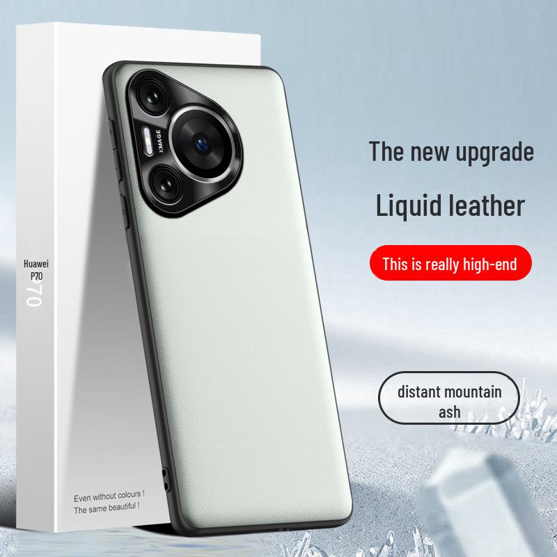 Чехол для телефона Huawei Pura70 Liquid Leather Anti-Fall - индивидуальная доставка