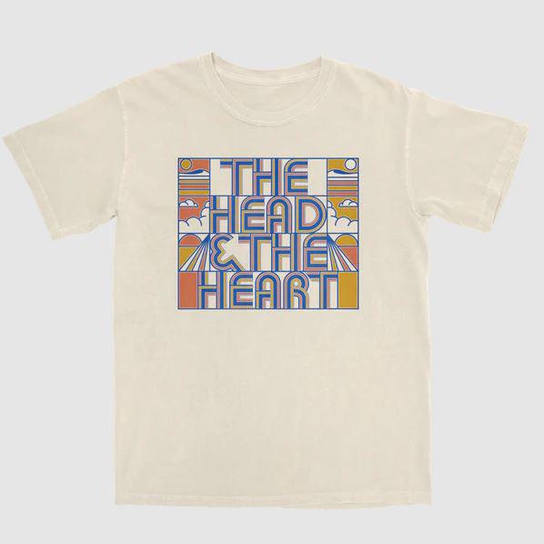 The Head And The Heart 2024 Natural Tour Short Sleeve Adult T-Shirt UU910