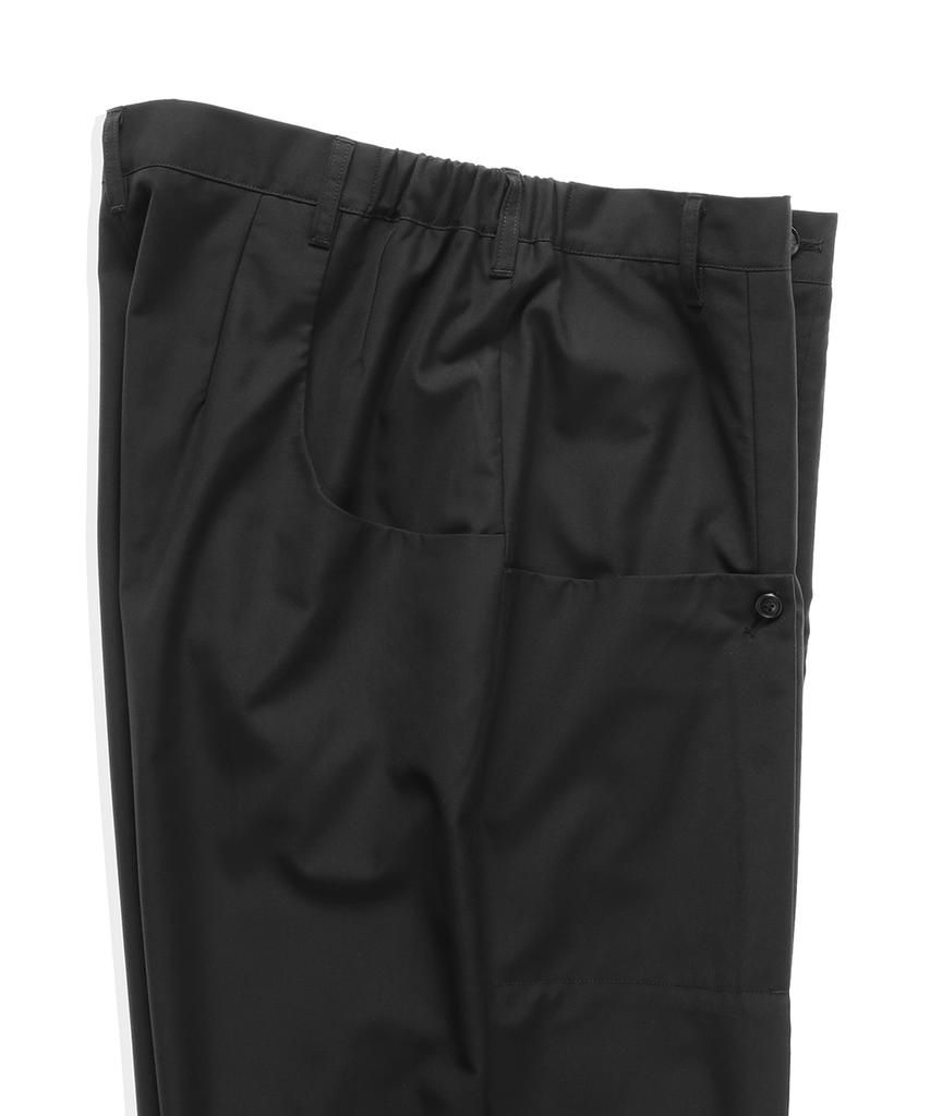 FORMLICH Curved Trousers / Black