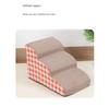 Pet Bedside Stairs for Small Dogs and Cats - Removable & Washable Steps
