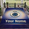Custom Text Printed Rug Club Brugge FC Non Slip Floor Carpet For Home Room Decor