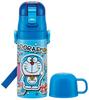 Skater Stainless Steel Water 420ml 350ml Doraemon Small Suitable for Sports Water Children's Bottle, 2-Way Design, (Direct Drinking), (Cup Drinking),