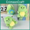 Fun And Playful Plush Turtle Keyring With Unique Rotating Shell Perfect For Children