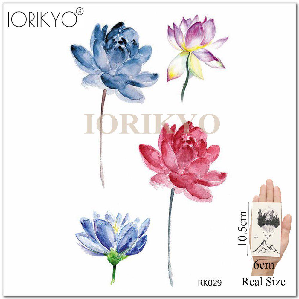 Временная геометрическая татуировка