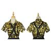 Halloween Girls Cosplay Stranger Things 3 Eleven Costume Shirt Blindfold Straps