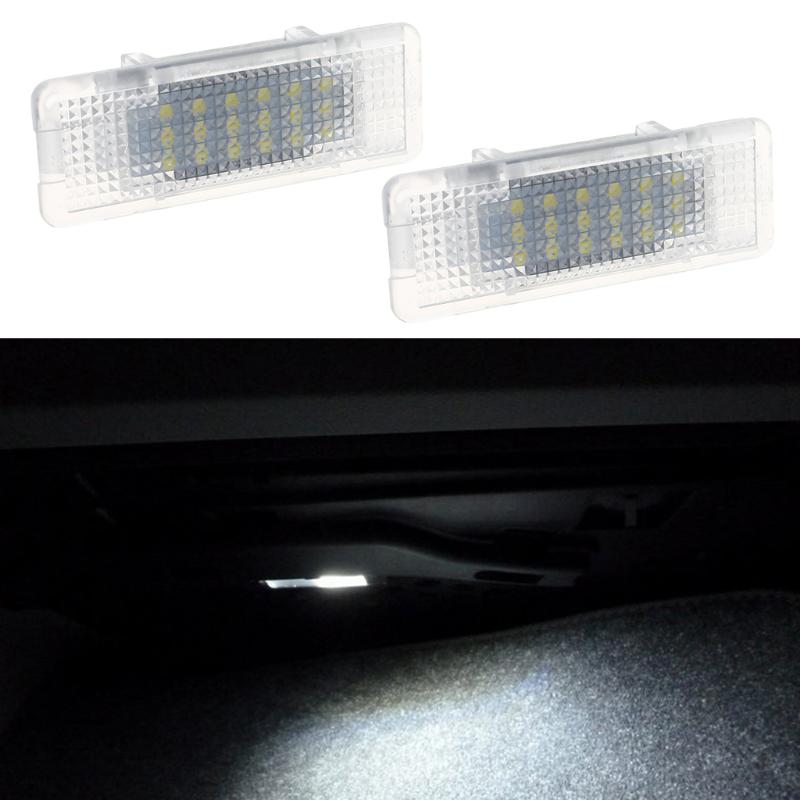 2X LED Courtesy Under Door Footwell Luggage Light Lamp for BMW X5 E53 E39 Z8 E52