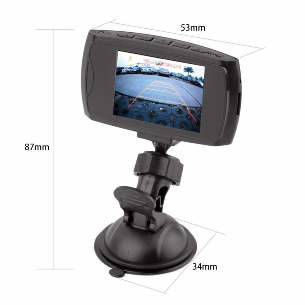 Автомобильный видеорегистратор 1080P, широкоугольный автомобильный видеорегистратор с ЖК-экраном, ночным видением, датчиком движения, автомобильными аксессуарами