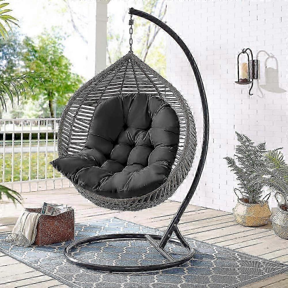 Garden Indoor Hanging Egg Swing Hammock Chair Seat Thick Pad Cushion Pillow Pads(without Hanging Basket)