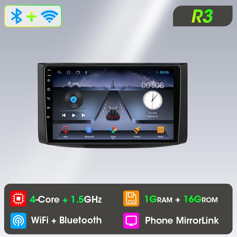 Srnubi 2 Din Android autoradio lecteur multimédia pour Chevrolet AVEO T250 2006 - 2012 4G GPS Navigation stéréo unité principale Carplay