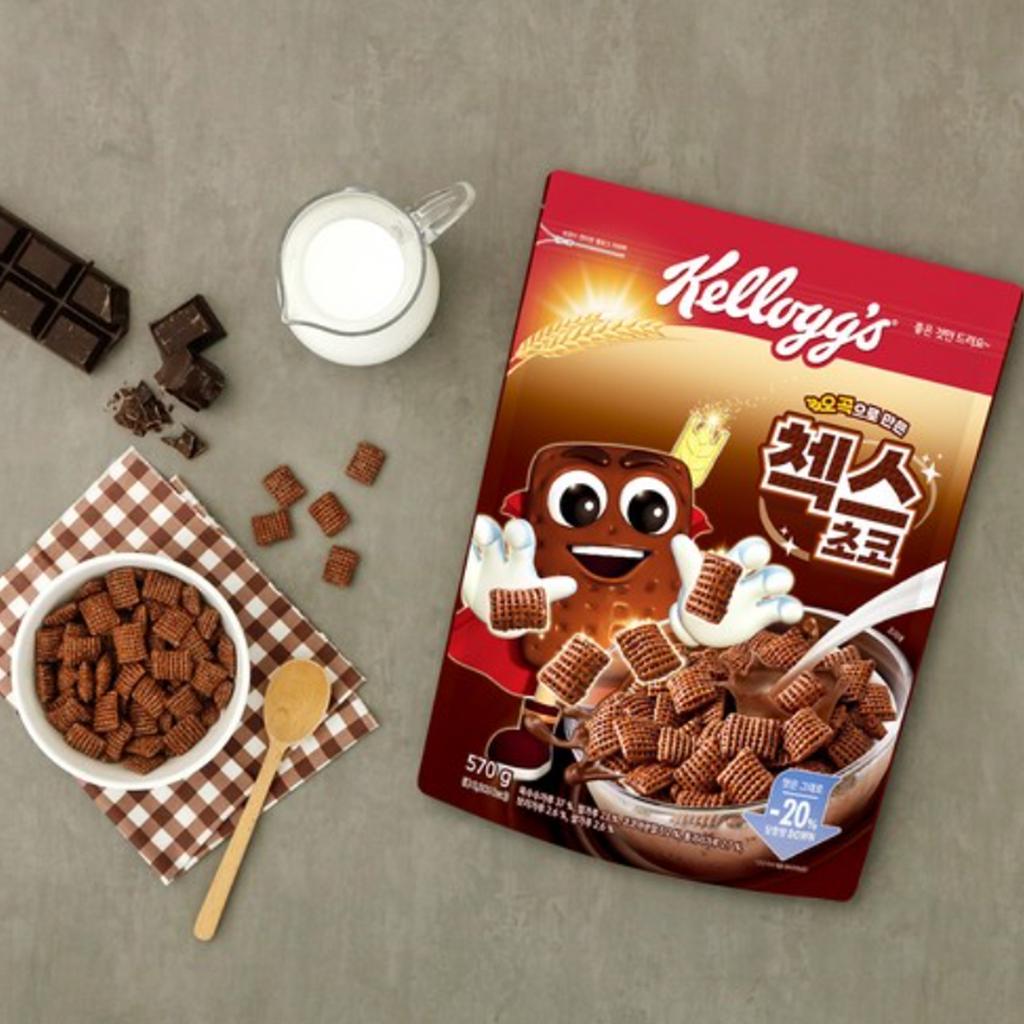 Шоколадные хлопья Kellogg's Chex 570г (3 варианта)