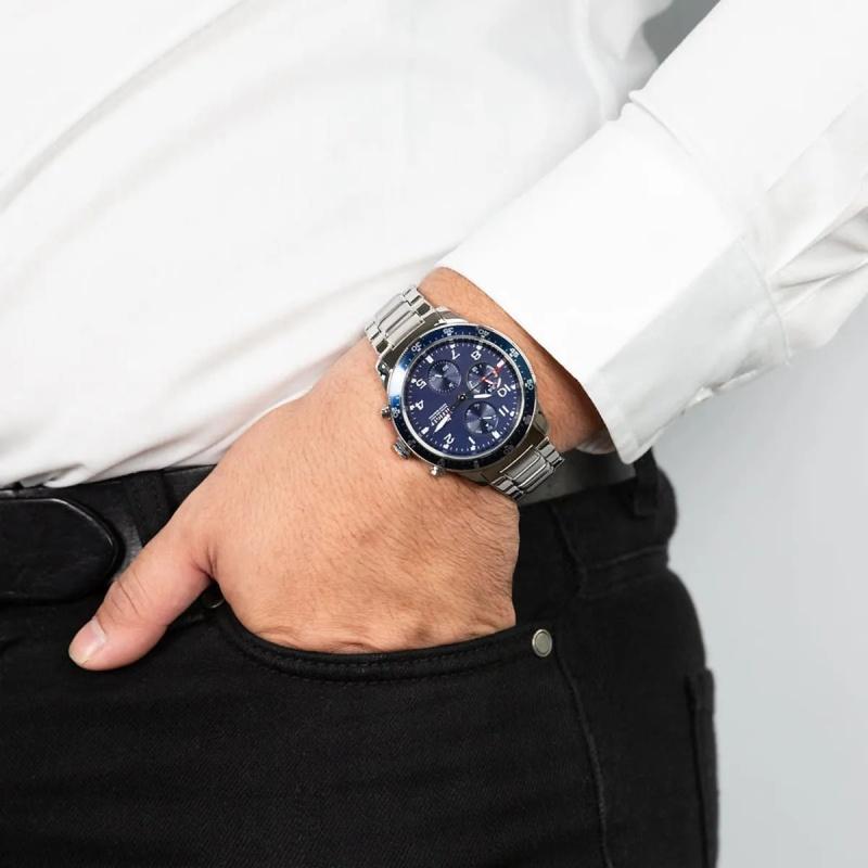 Tommy Hilfiger Серебряные, Мужские кварцевые часы, 1791949