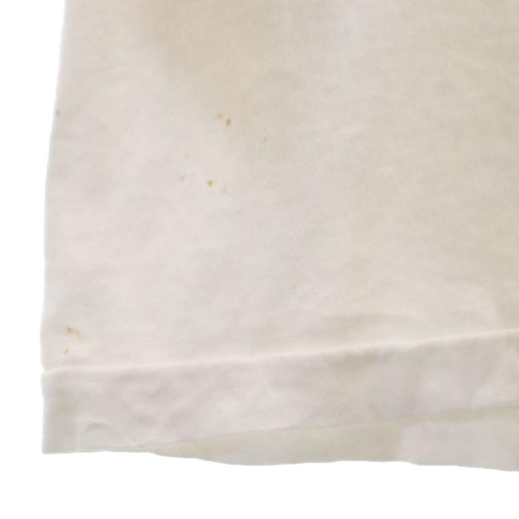 СЕВЕРНЫЙ 90-х годов Старая футболка с коротким рукавом Белая Одинарный шов Мужская Б/у