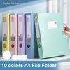 Large Capacity A4 File Folder Thickened Archive Box Creative Document Bag  Student Gift