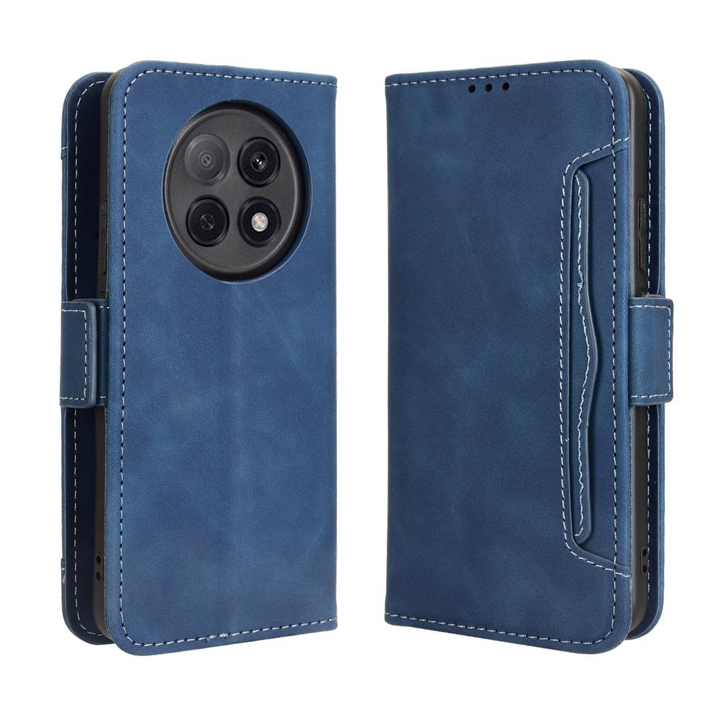 For Oppo A5 Pro 5G (China)/Oppo F29 Pro 5G (Global) Leather Case Phone Wallet Cover with Multiple Card Slots