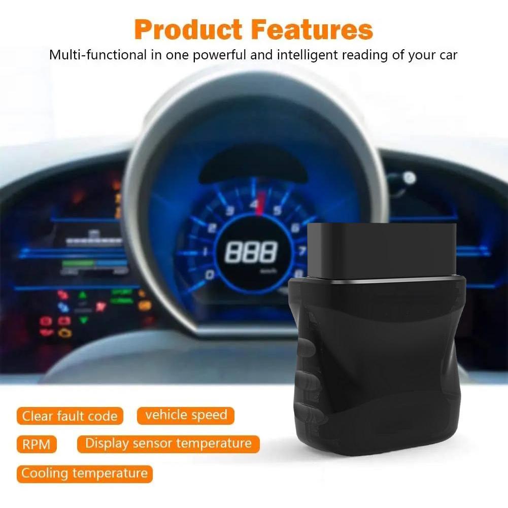 ELM327 V1.5 OBD2 диагностический инструмент для автомобиля, Bluetooth 4.0 OBD2 сканер, беспроводной OBDII считыватель кодов ошибок двигателя для IOS, W0A7
