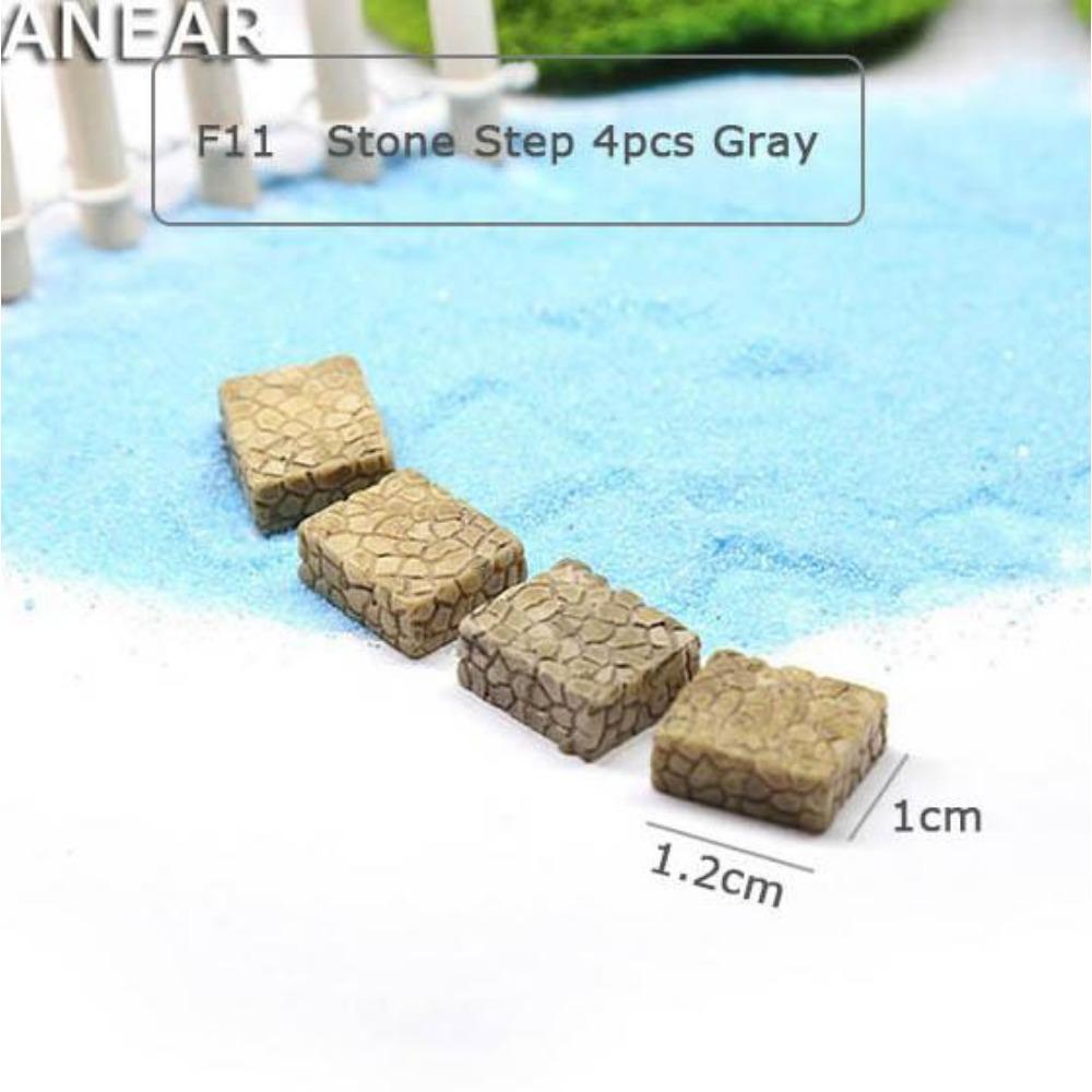 Vintage Decorative Figurines Mini House Water Fountains Flowerpot Fairy Garden Miniatures/Terrarium Pet Home Decor Ornaments DIY