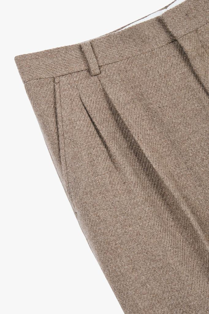 MAN ON THE BOON [Man On The Boon] Soft Wool Oversized Suit Pants_Beige 4715352011