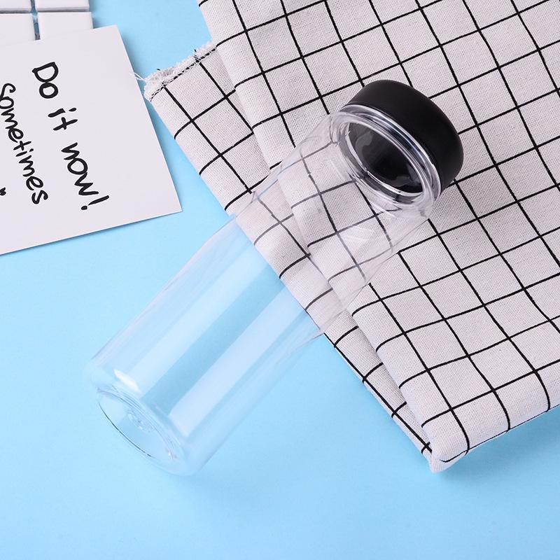 In-Stock 500ML Tritan Portable Outdoor Sports Water Bottle – Transparent