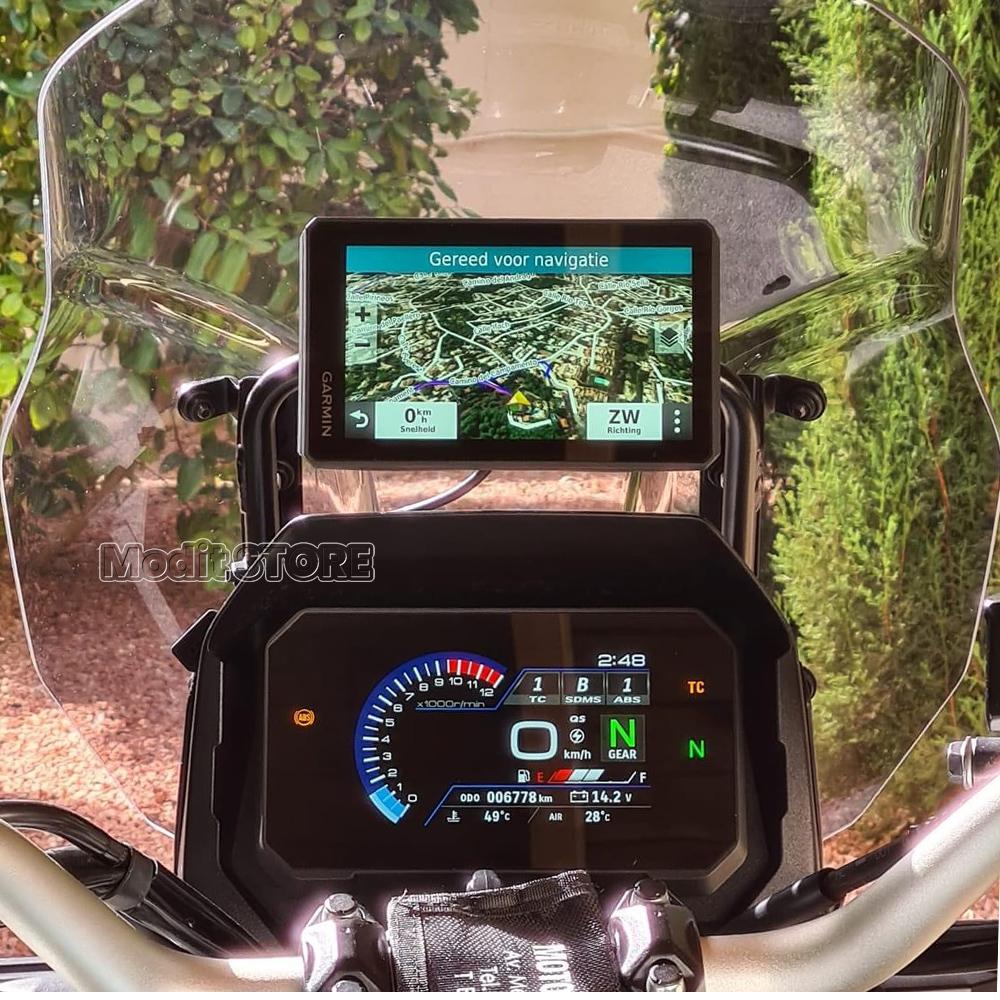 Новый Универсальный Держатель GPS-Навигации для Мотоцикла Для BMW F800GS NX400 CB500X 450MT Versys650 XL750 Подходит 12MM 22MM