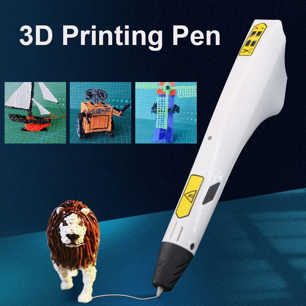 3D-ручки «сделай сам», 9 м, 1,75 мм, нити PCL, ручка для 3D-рисования, портативная ручка для 3D-печати, детская ручка