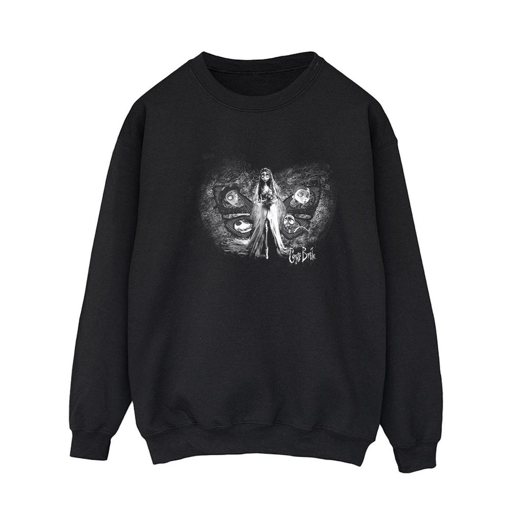 Женский/женский свитшот Corpse Bride Emily Butterfly