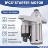 VA495107 Car Starter Motor 02T911021E For A2 Seat Fabia VW Bora Golf Beetle Polo 2000-2009