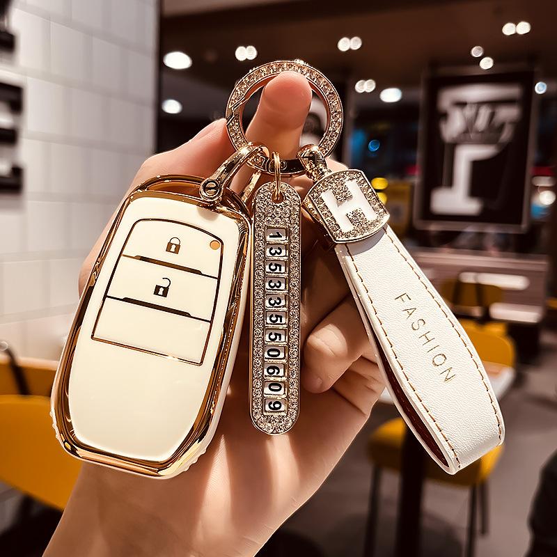 Special Toyota Key Cover Highlander Carola Reling Crown Car Case Buckle Pack