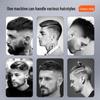 Men's Portable Electric Hair Clippers with Digital Display for Carving and Bald Styles
