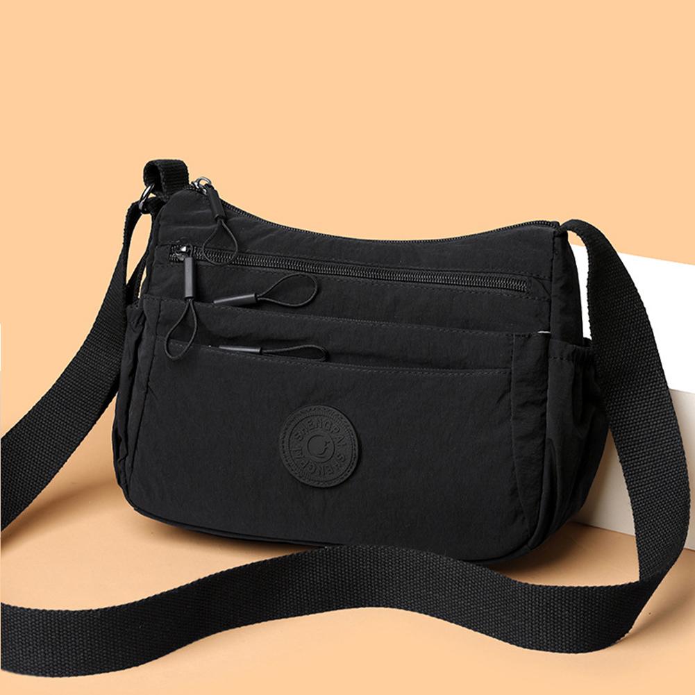 Women Oxford Casual Crossbody Bag Adjustable Strap Versatile Messenger Bag Waterproof Satchel Bag for Travel Commuting Daily Use
