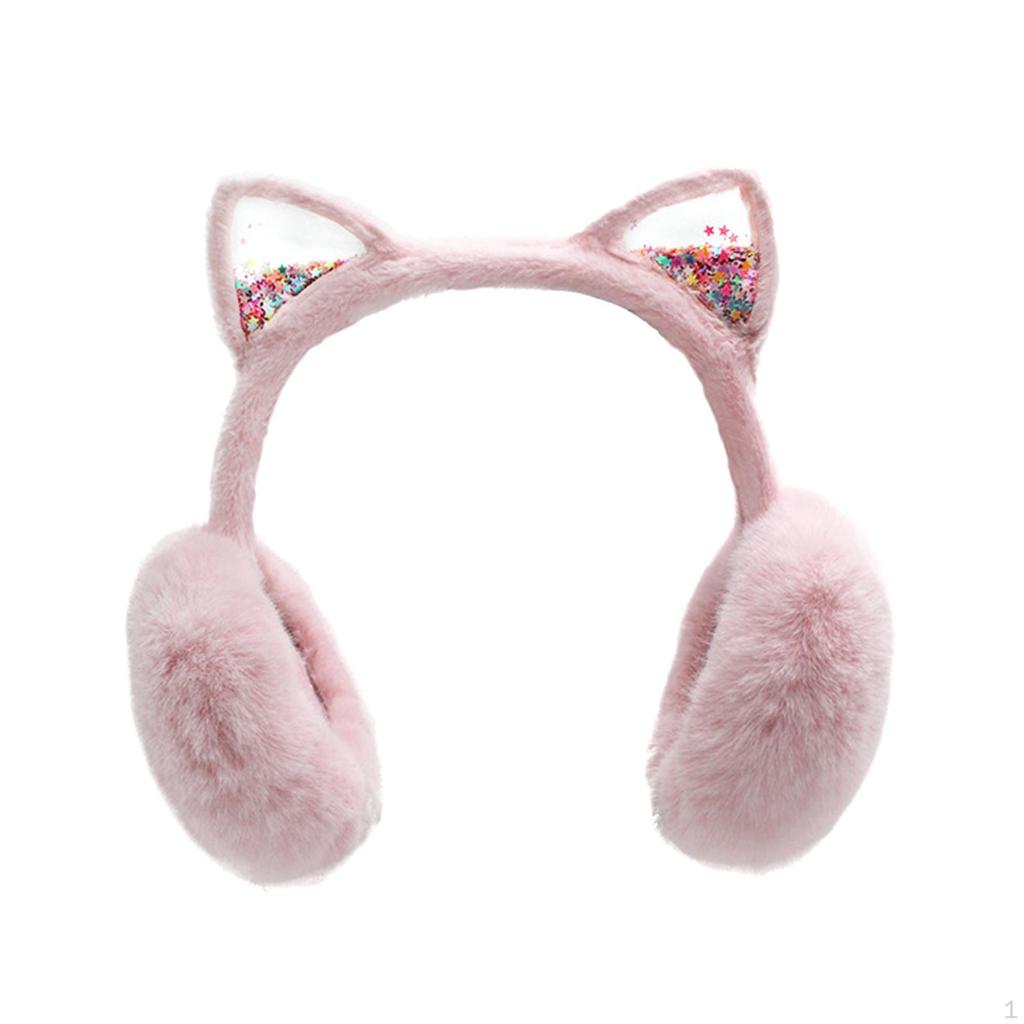 Cozy Winter Ear Warmers for Children - Foldable Earmuffs Boys and Girls