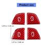 Precisions Fit Door Switches Button Protective Film for Select Model Carbon Fiber Resin Car Interior Upgrades Accessory