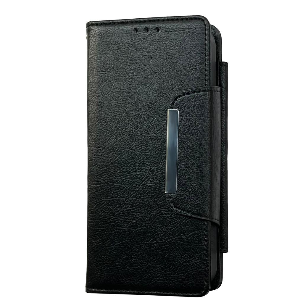 Чехол для iPhone 16e Съемный 2-в-1 Магнитная застежка Кожаный кошелек Чехол для телефона