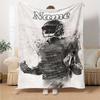 Football Player Home Customize Your Name Blankets Comfortable Soft Lightweight Allseason Multipurpose Blanket For Picnics Sofas Offices Beds Living