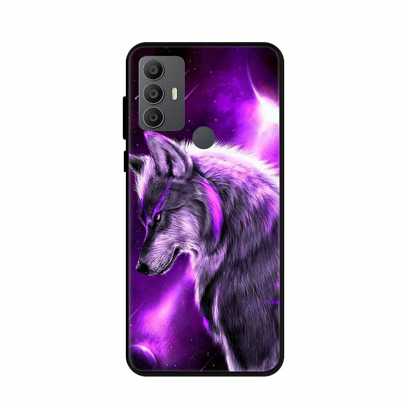 For Alcatel 1V 2021 Case 6002A 6002D Cool Fashion Soft TPU Silicone Bumper Fundas for Alcatel 1V (2021) Capa for Alcatel1v 1 V