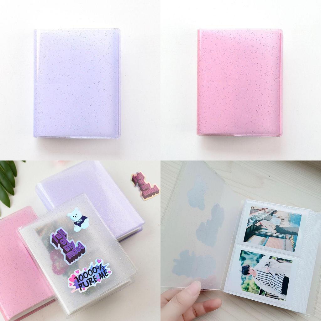 Stylish And Portable 32/64 Pockets Photocard Binder Sleeves Holder For Kpop Fans