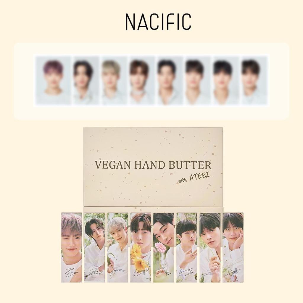 [NACIFIC x ATEEZ] IN BLOOM, 1-е совместное издание, ВЕГАНСКОЕ МАСЛО ДЛЯ РУК (OT8 ID Набор фотографий)