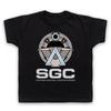 SGC STARGATE НЕОФИЦИАЛЬНАЯ КОМАНДА ЗВЕЗДНЫХ ВРАТ SCI-FI ТЕЛЕВИДЕНИЕ ДЕТСКИЙ Мальчик Младенец Дети Футболка
