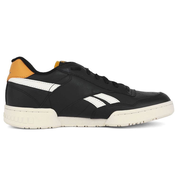 Reebok BB 4000 MU Удобные повседневные низкие ретро баскетбольные кроссовки Унисекс кроссовки Черные Оранжевые GZ3684