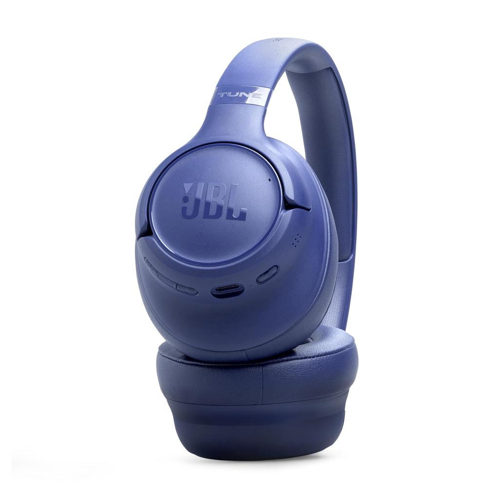 JBL TUNE 730BT Wireless Over-Ear Headphones Bluetooth Closed-Back 76H Playtime USB Type-C Multi-Point JBL App Blue