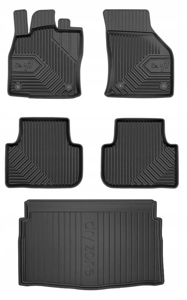 Set 77 Floor Mats And Mat Vw Golf Sportsvan 2014-2020 D