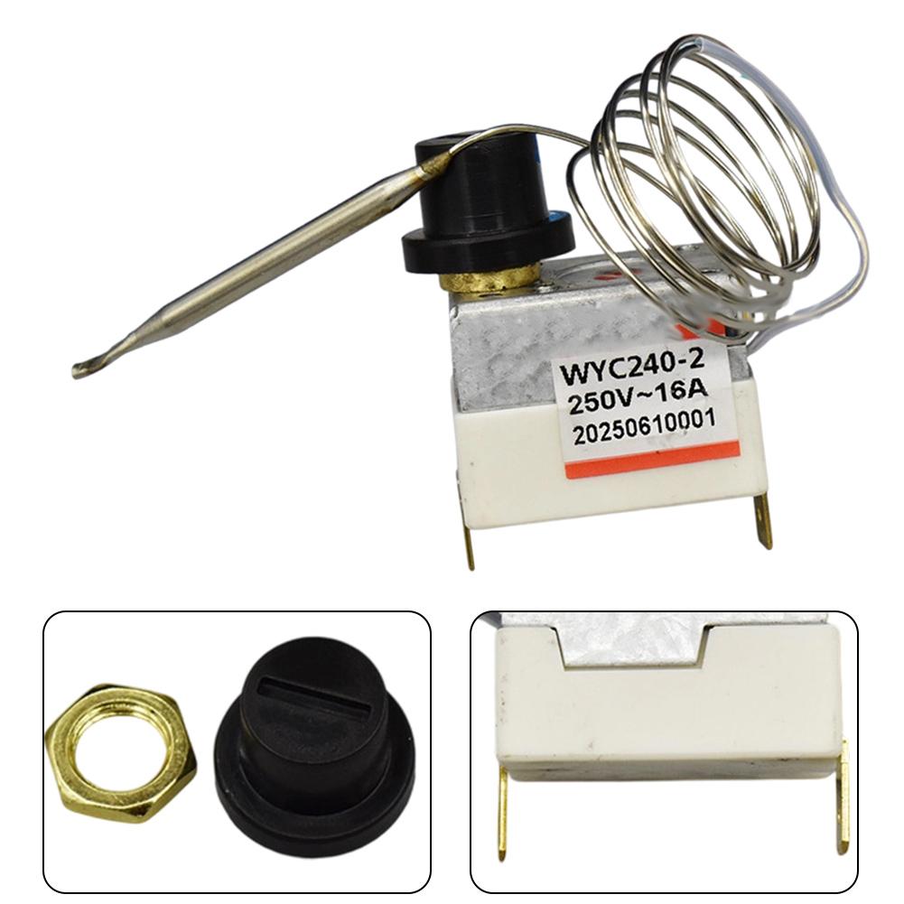 Электрический фритюрный термостат с точным контролем температуры 240 градусов Цельсия, подходит для жарки мяса и овощей