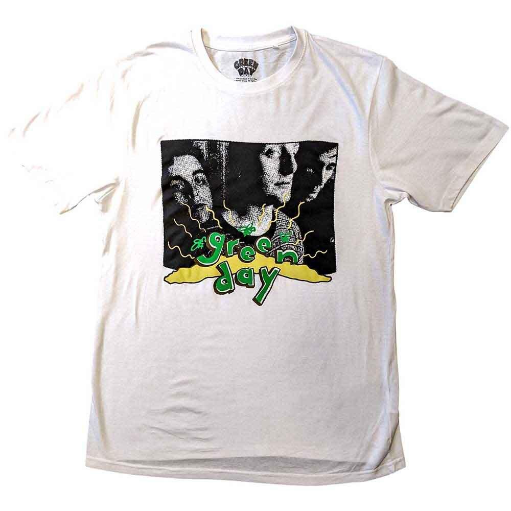 Green Day Unisex T-Shirt: Dookie Photo (Large)