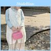 Kids Girls Cute Chain Shoulder Bag With Breathable Material For School And Outings