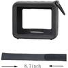 Hermitshell Silicone Carrying Case Replacement for JBL GO2 (Black 2)