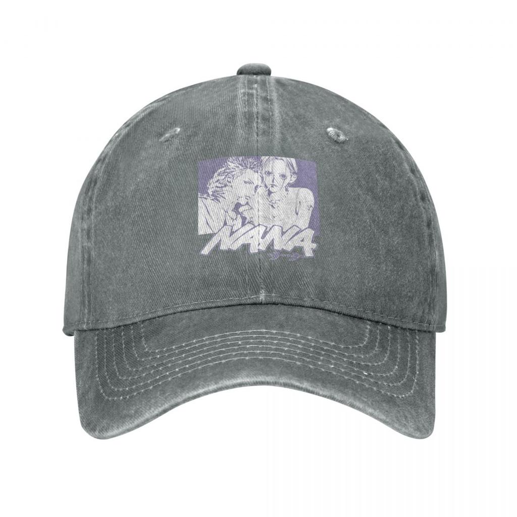 NANA Аниме Мужчины Женщины Бейсболки Манга Рваные Джинсовые Кепки Шляпа Винтаж Открытый Путешествия Неструктурированная Мягкая Кепка Snapback
